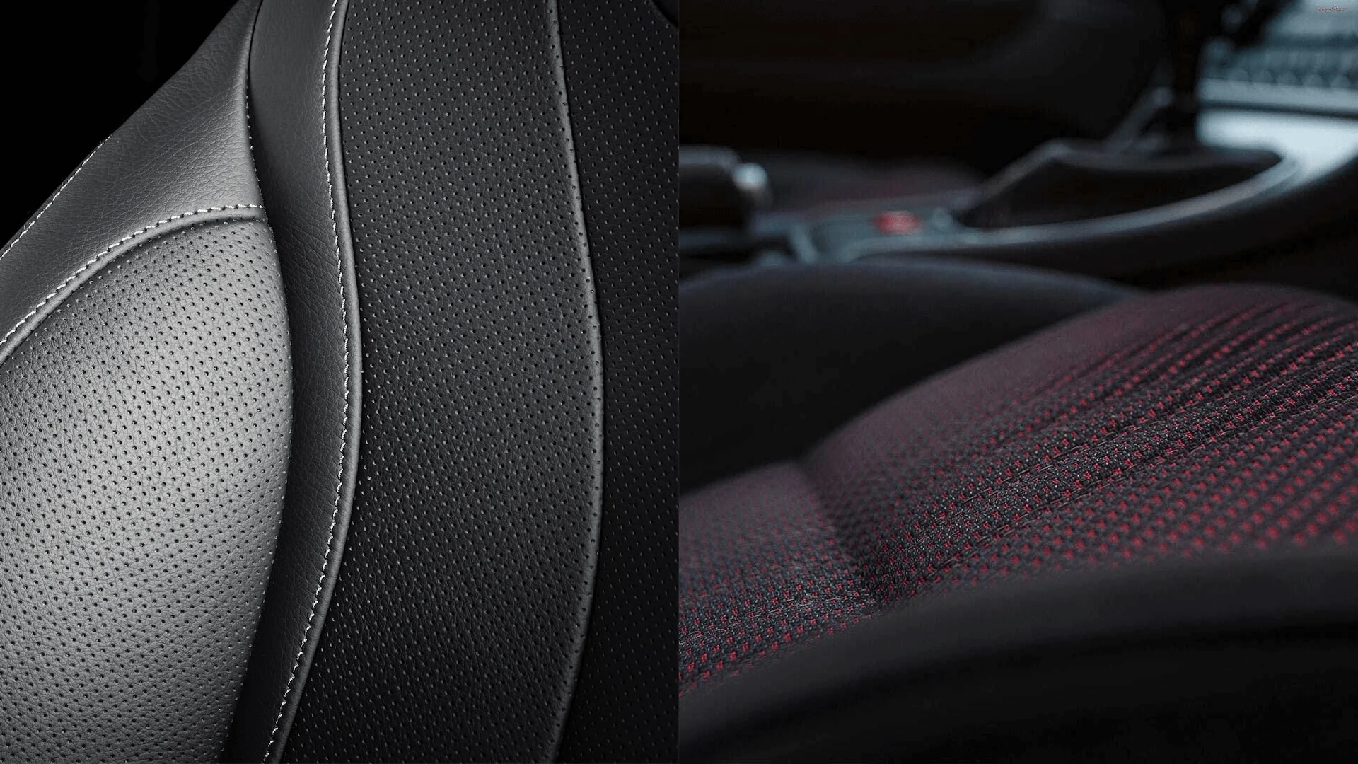 compare fabric seats over leather seats