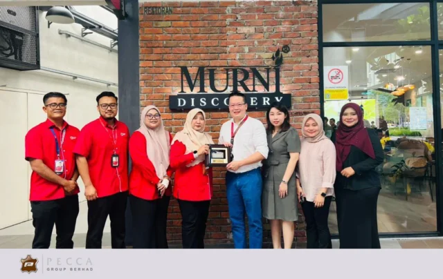 Appreciation from KWSP to PECCA Leather Sdn. Bhd.