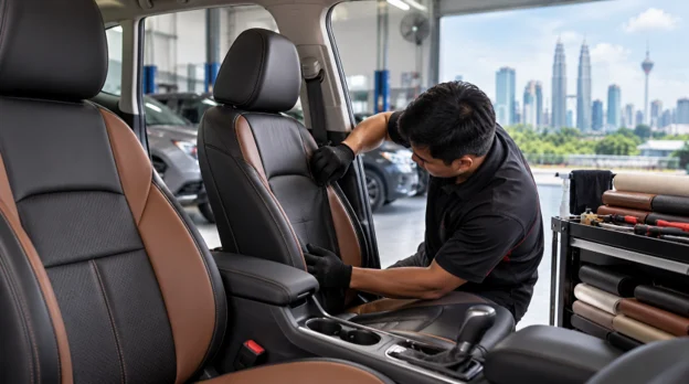 Leather Car Seat Cover Installation in Klang Valley: What to Know Before You Book