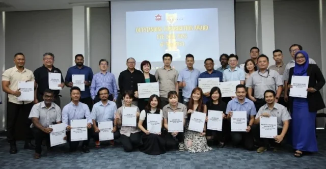pecca group award presentation ceremony